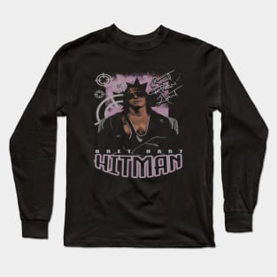 Bret Hart The Hitman Long Sleeve T-Shirt